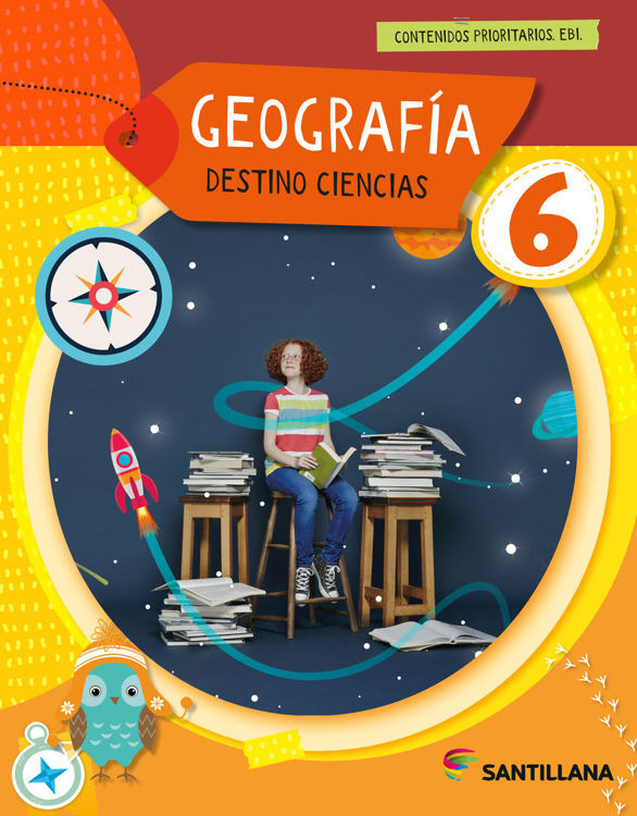 Imagen de VUELTA Y VUELTA, HISTORIA, GEOGRAFIA & CIENCIAS NATURALES 6 - DESTINO CIENCIAS / SANTILLANA