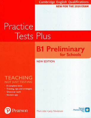 Imagen de Practice Tests Plus B1 Preliminary For Schools (WITHOUT KEY) / Pearson