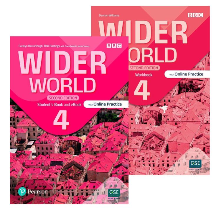 Imagen de WIDER WORLD 4 (2ND ED) / STUDENT'S BOOK + WORKBOOK (WITH ONLINE PRACTICE) / PEARSON