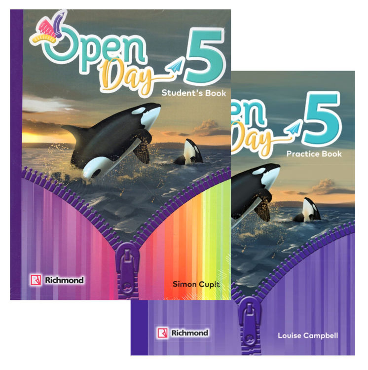 Imagen de OPEN DAY 5 / STUDENT'S BOOK & READER + PRACTICE BOOK / RICHMOND