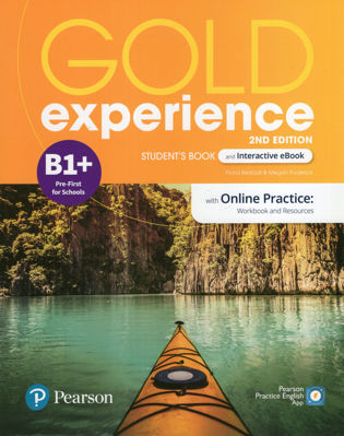 Imagen de Gold Experience B1+ / Student's Book + Online Practice (2nd Edition) / Pearson