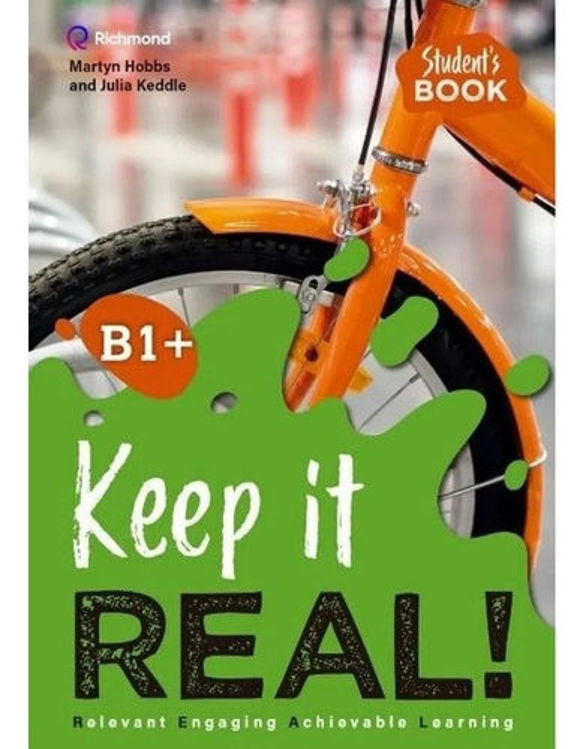Imagen de KEEP IT REAL! B1+ / STUDENT'S BOOK / RICHMOND