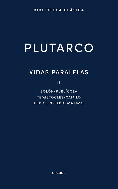 Imagen de PLUTARCO VIDAS PARALELAS TOMO 2 / GREDOS