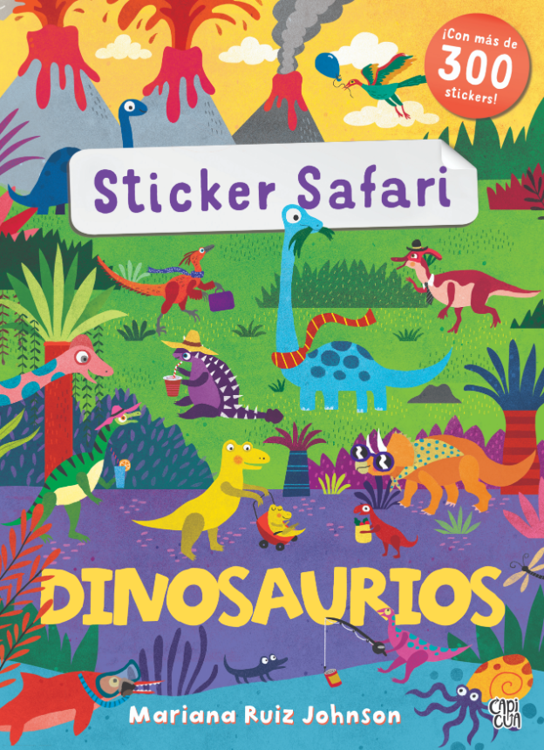 Imagen de STICKER SAFARI: DINOSAURIOS / CAPICUA
