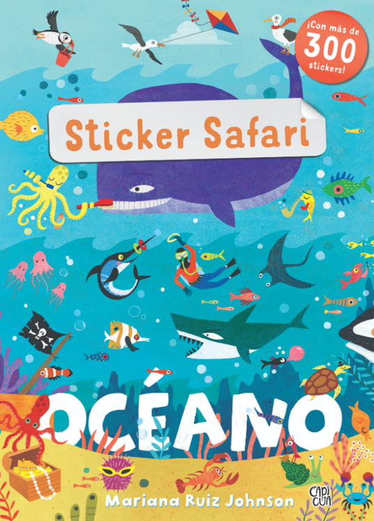 Imagen de STICKER SAFARI: OCÉANO / CAPICUA