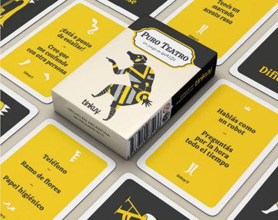 Imagen de PURO TEATRO - JUEGO LITERARIO / TINKUY