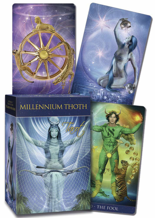 Imagen de MILLENNIUM THOTH TAROT / LO SCARABEO