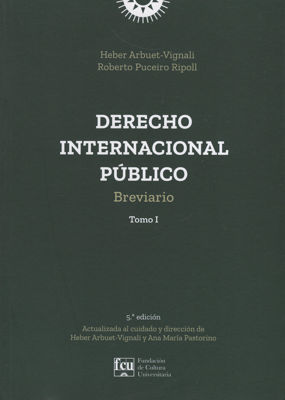Imagen de Derecho Internacional Público Breviario Tomo 1 / Vignali