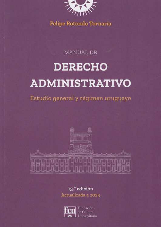 Imagen de Manual De Derecho Administrativo / Felipe R. Tornaria