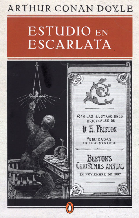 Imagen de ESTUDIO EN ESCARLATA (ED. CONMEMORATIVA) / ARTHUR CONAN DOYLE