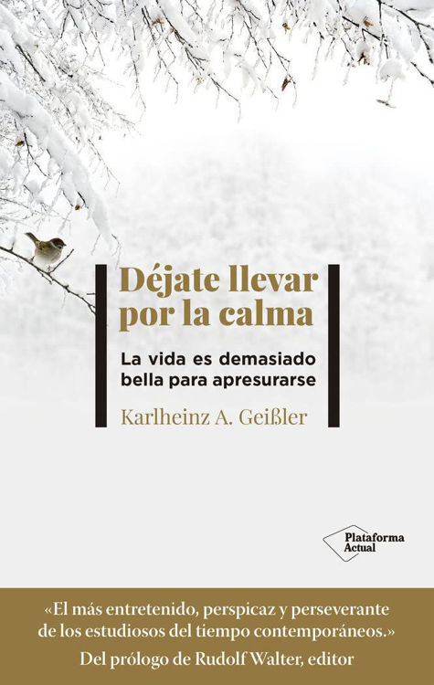 Imagen de DEJATE LLEVAR POR LA CALMA / KARLHEINZ A. GEIBLER