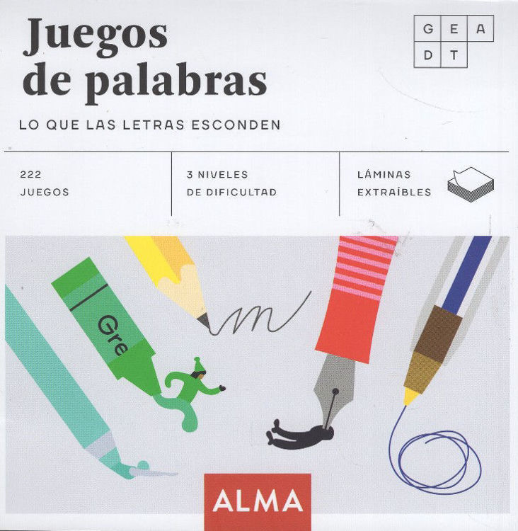 Imagen de JUEGOS DE PALABRAS - LO QUE LAS LETRAS ESCONDEN / ALMA
