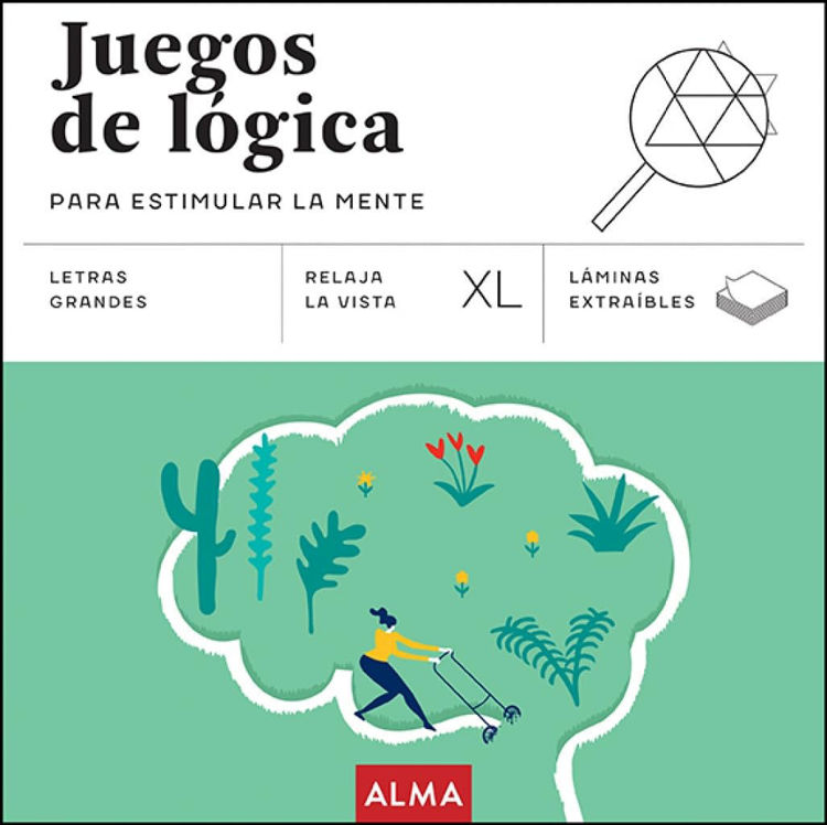 Imagen de JUEGOS DE LOGICA - PARA ESTIMULAR LA MENTE XL / ALMA