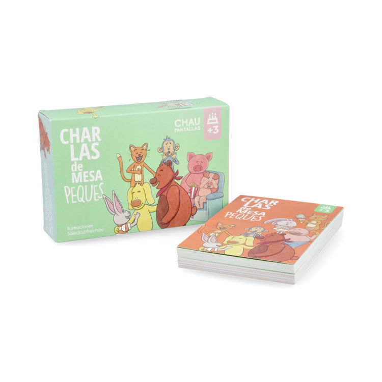 Imagen de CHARLAS DE MESA PEQUES / CHAU PANTALLAS