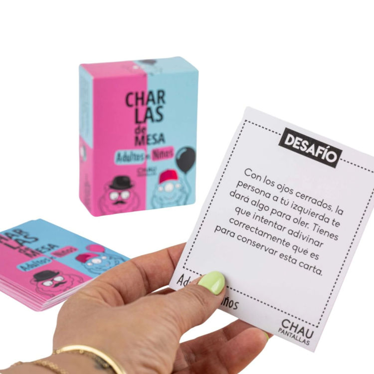 Imagen de CHARLAS DE MESA ADULTOS VS NIÑOS / CHAU PANTALLAS