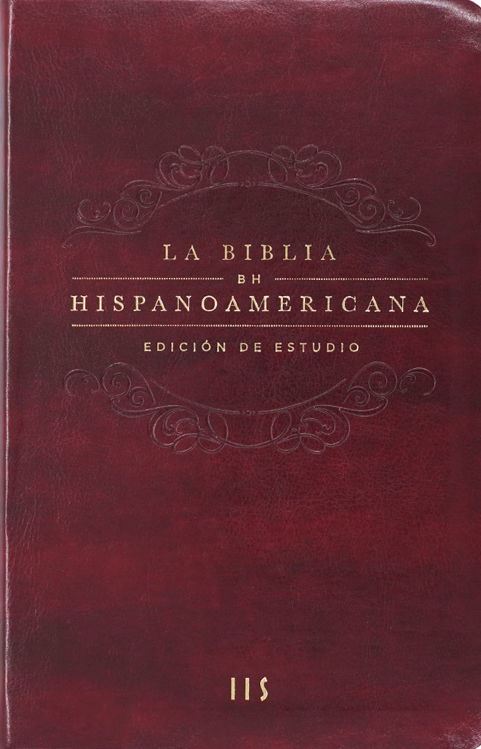 Imagen de LA BIBLIA HISPANOAMERICANA (BORDO) - EDICION DE ESTUDIO