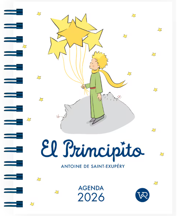 Imagen de AGENDA 2026 EL PRINCIPITO BLANCA (ANILLADA) / VR