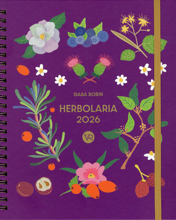 Imagen de AGENDA 2026 HERBOLARIA (ANILLADA) / GABA ROBIN