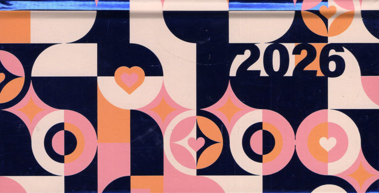 Imagen de AGENDA 2026 GEOMÉTRICA (POCKET SEMANAL) / VR