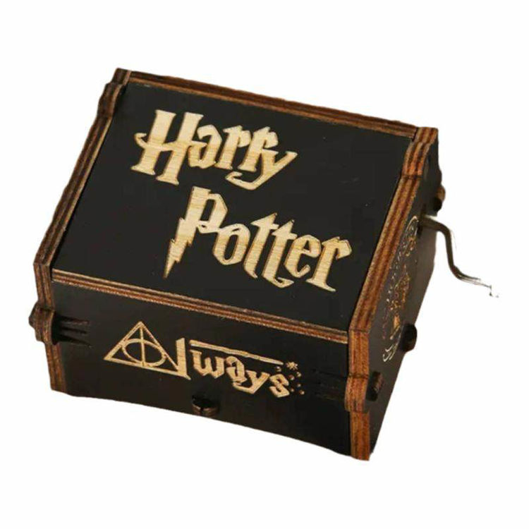 Imagen de HARRY POTTER (NEGRO) / CAJITA MUSICAL AUTOMATICA