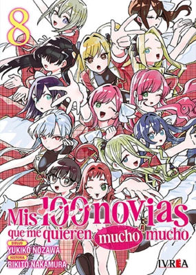 Imagen de Mis 100 novias que me quieren mucho mucho 8 - Rikito Nakamura / Ivrea