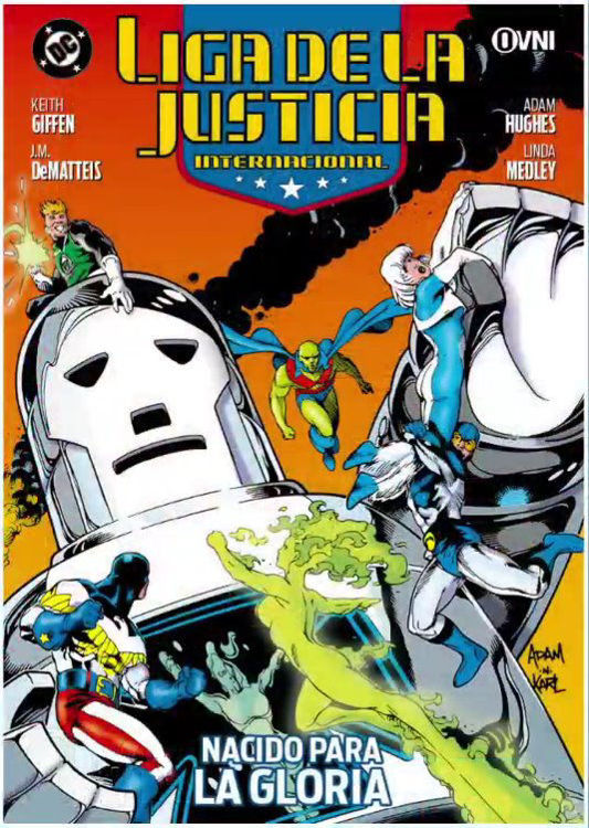 Imagen de LIGA DE LA JUSTICIA INTERNACIONAL: NACIDO PARA LA GLORIA / KEITH GIFFEN