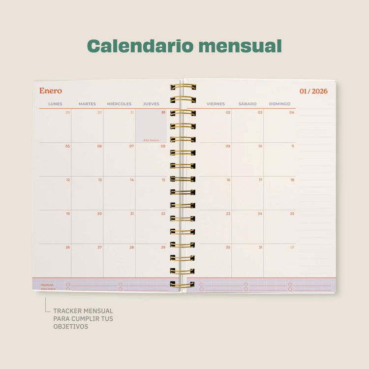 Imagen de AGENDA 2026: MEDITERRÁNEO (SEMANAL)