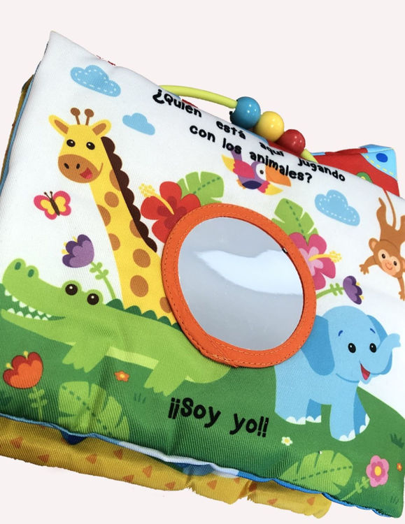 Imagen de MI PRIMER LIBRO DE ACTIVIDADES CON ANIMALES (TELA)