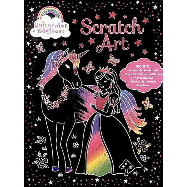 Imagen de UNICORNIOS MÁGICOS: SCRATCH ART / AGUA DE MAYO