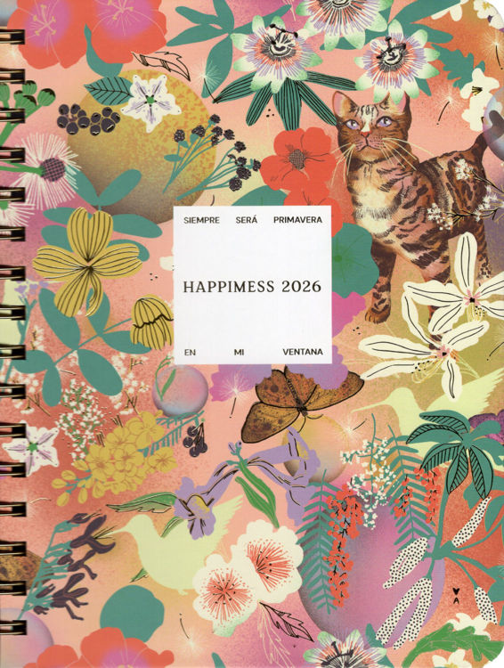 Imagen de AGENDA 2026 HAPPIMESS - PRIMAVERA (SEMANAL)