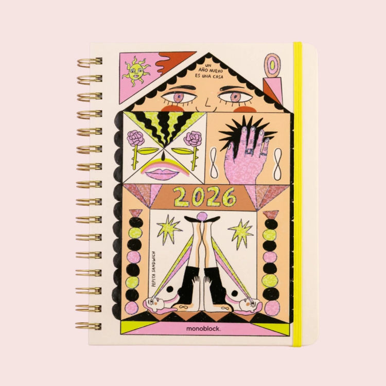 Imagen de AGENDA 2026 PEPITA SANDWICH - EN UNA CASA (SEMANAL)