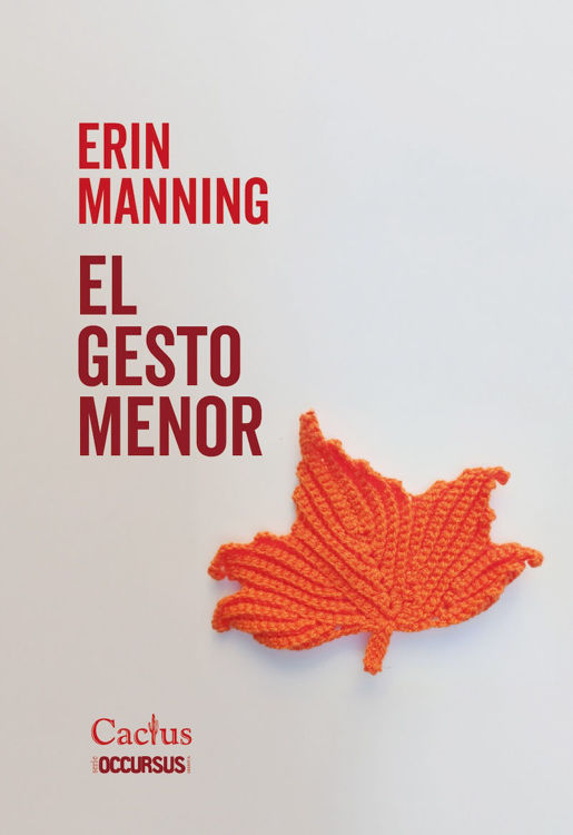Imagen de EL GESTO MENOR / ERIN MANNING