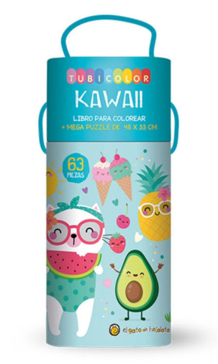 Imagen de TUBICOLOR: KAWAII / EL GATO DE HOJALATA