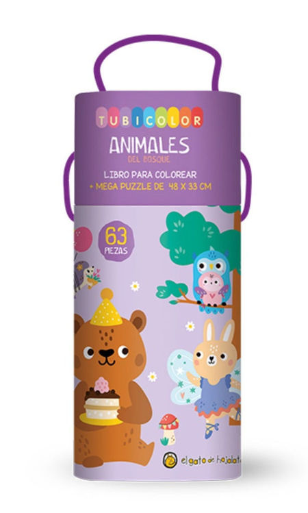 Imagen de TUBICOLOR: ANIMALES DEL BOSQUE / EL GATO DE HOJALATA