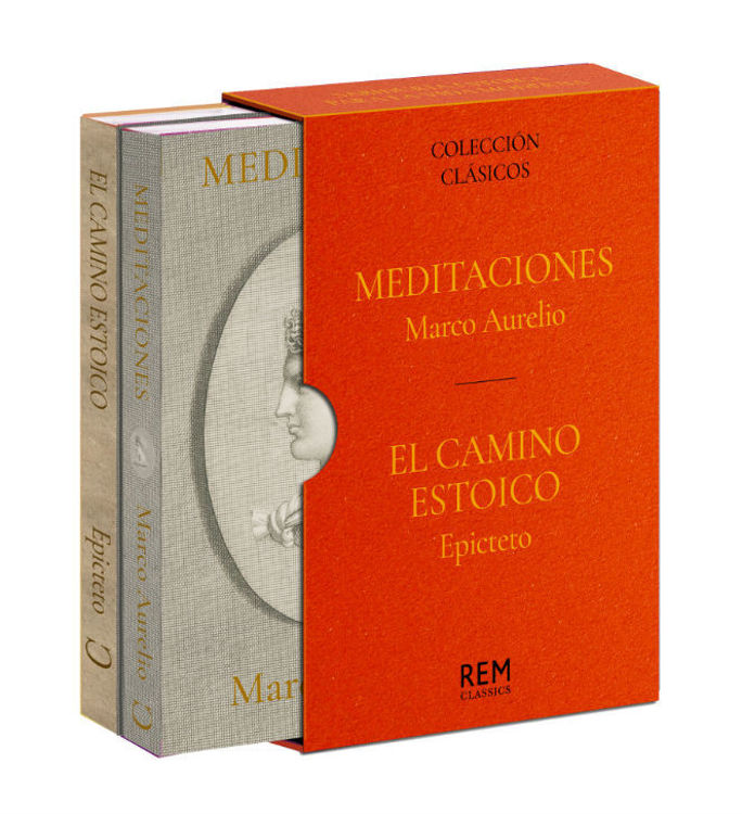 Imagen de ESTUCHE CLÁSICOS (MEDITACIONES + EL CAMINO DEL ESTOICO) / REM
