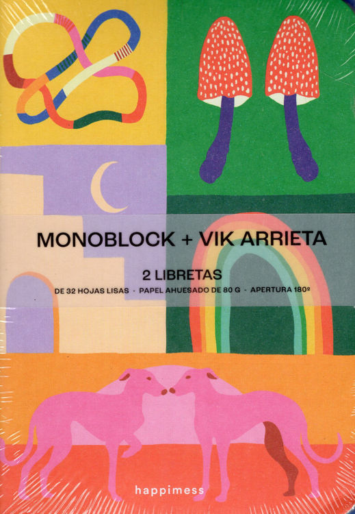 Imagen de 2 LIBRETAS REVELACIÓN VIK ARRIETA / MONOBLOCK