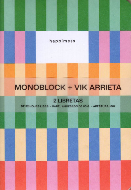 Imagen de 2 LIBRETAS POCKET RAINBOW DANCER VIK ARRIETA / MONOBLOCK