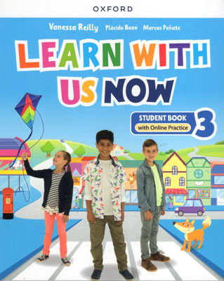 Imagen de LEARN WITH US NOW 3 - STUDENT BOOK WITH ONLINE PRACTICE / OXFORD