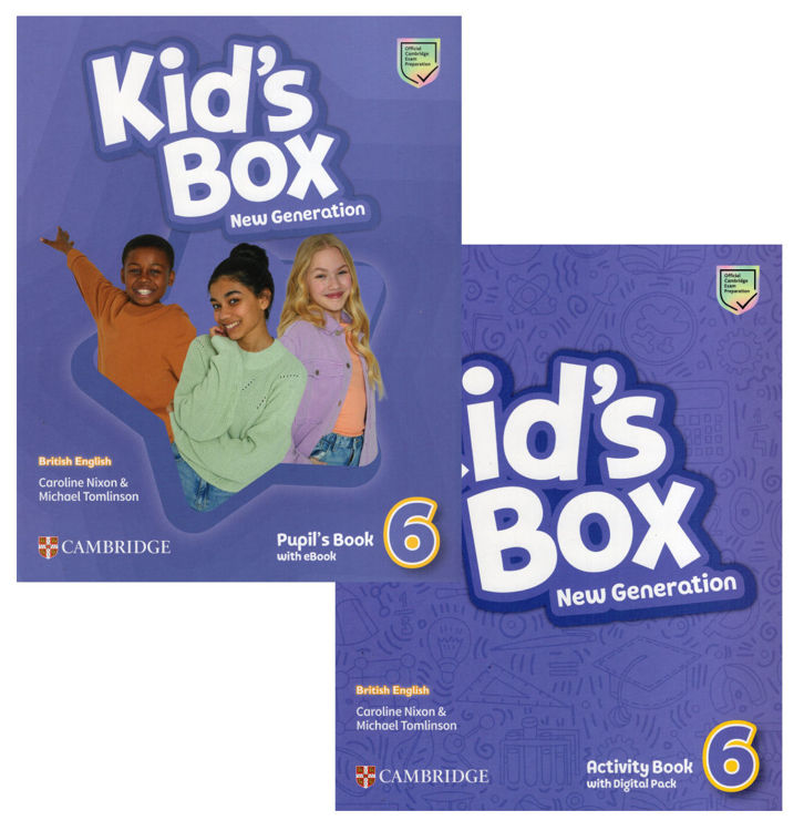Imagen de KID'S BOX NEW GENERATION 6 / PUPIL BOOK + ACTIVITY BOOK / CAMBRIDGE