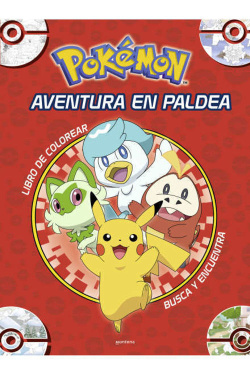Imagen de POKEMÓN: AVENTURA EN PALDEA (BUSCA Y ENCUENTRA PARA COLOREAR) / MONTENA