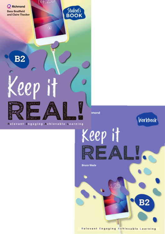 Imagen de KEEP IT REAL B2 STUDENT'S BOOK + WORKBOOK / RICHMOND