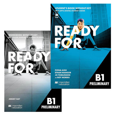 Imagen de READY FOR B1 PRELIMINARY / STUDENT'S BOOK+ WORKBOOK (WITHOUT KEY) / MACMILLAN