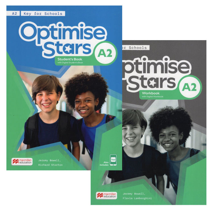 Imagen de OPTIMISE STARS A2 KEY FOR SCHOOLS / STUDENT'S BOOK + WORKBOOK / MACMILLAN