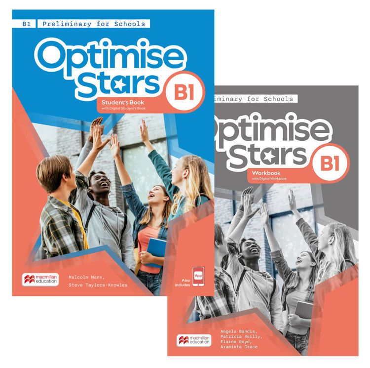 Imagen de OPTIMISE STARS B1 PRELIMINARY FOR SCHOOLS / STUDENT'S BOOK + WORKBOOK / MACMILLAN