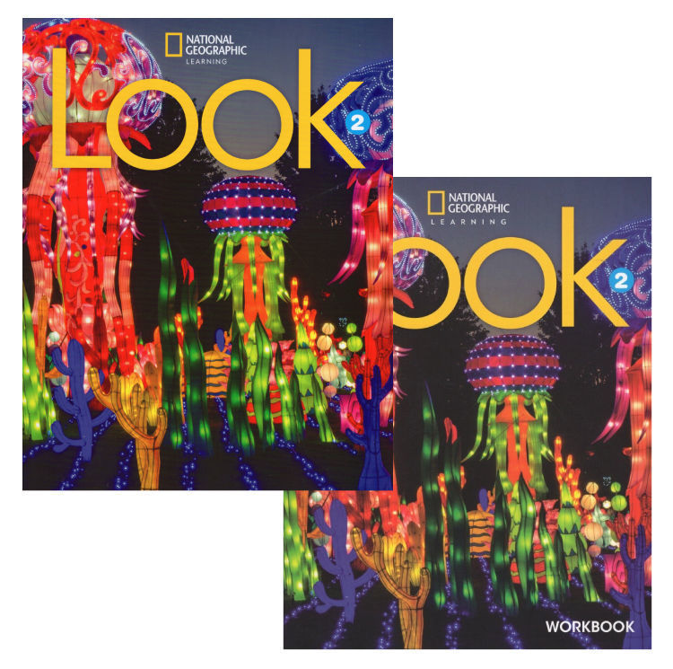 Imagen de LOOK 2 / STUDENT'S BOOK + WORKBOOK / NATIONAL GEOGRAPHIC