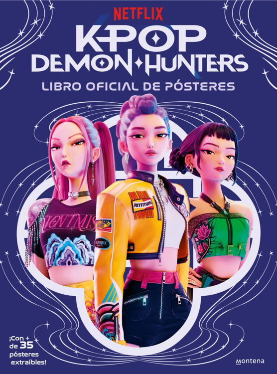 Imagen de K-POP DEMON HUNTERS: LIBRO OFICIAL DE POSTERES