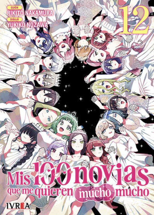 Imagen de Mis 100 novias que me quieren mucho mucho 12 - Rikito Nakamura / Ivrea