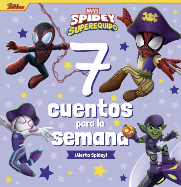 Imagen de SPIDEY Y SU SUPEREQUIPO: 7 CUENTOS PARA LA SEMANA / MARVEL