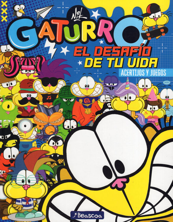Imagen de GATURRO: EL DESAFÍO DE TU VIDA (ACERTIJOS Y JUEGOS) / NIK