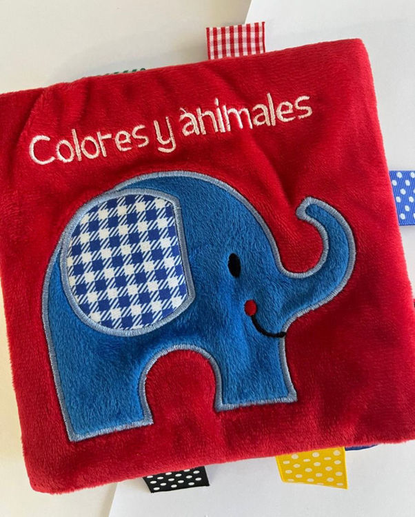 Imagen de COLORES Y ANIMALES (MI PRIMER LIBRO DE TELA) / AGUA DE MAYO